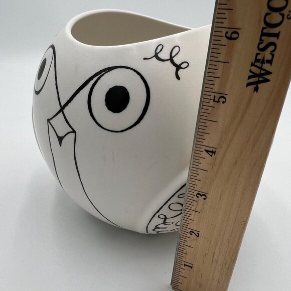 Kate Spade x Lenox Woodland  Park Short Owl Vase - Picture 9 of 12